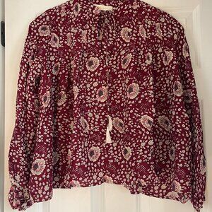 Natalie Martin  long sleeve boho top